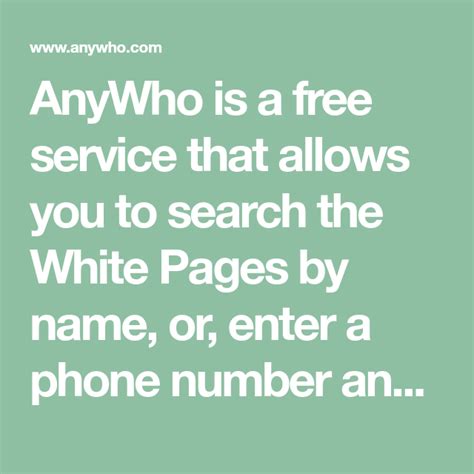 Anywho free address lookup - By doing a people search you can access free public records in an instant, which can give you information like name, age, location, associates, social media accounts, and much more. With people search you can enter a name, address, or phone number, and see if you’re able to track down who you’re looking for.